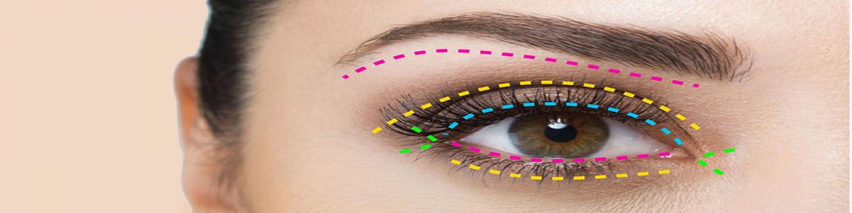 آموزش آناتومی آرایش چشم