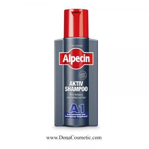 خرید ، فروش و مشخصات شامپو مو معمولی تا خشک A1 آلپسین 