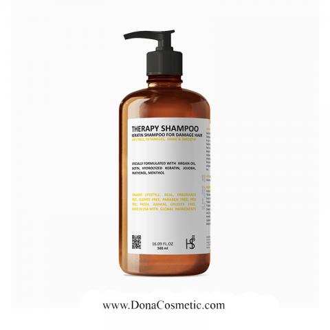 دونا کازمتیک - خرید ، فروش و مشخصات شامپو درمانی مناسب موهای کراتین hs5