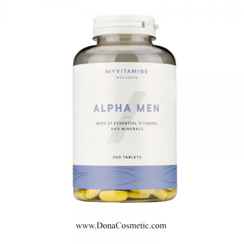 خرید ، فروش و مشخصات قرص مولتی ویتامین آلفا مردانه مای ویتامین