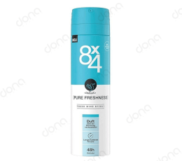 خرید اسپری ضد تعریق 8X4 مدل Pure Freshness
