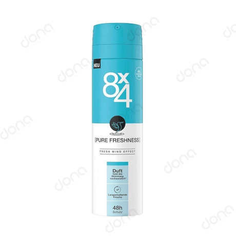 خرید اسپری ضد تعریق 8X4 مدل Pure Freshness