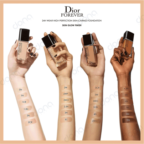 تست کرم پودر Forever Skin Glow دیور
