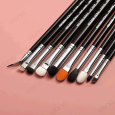 ست براش 10 تیکه Bright Silver ایگشو