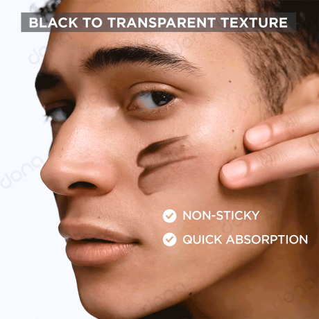کرم مرطوب کننده AHA+BHA Charcoal گارنیر اصل