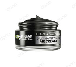 خرید کرم مرطوب کننده AHA+BHA Charcoal گارنیر