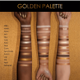 تست رنگ پالت سایه Golden ناتاشا دنونا