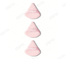 خرید پد پودر فیکس Powder Puff شیگلم صورتی