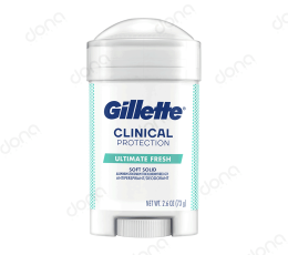 خرید مام استیک کلینیکال ضد تعریق Soft Solid ژیلت