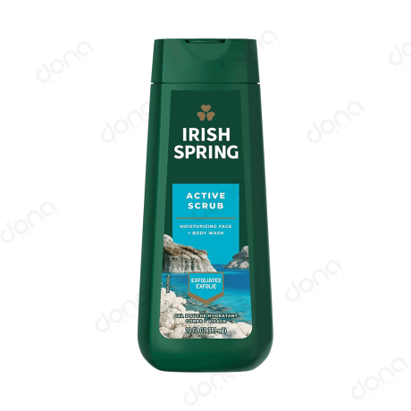 خرید شامپو بدن مردانه Active Scrub ایریش اسپرینگ