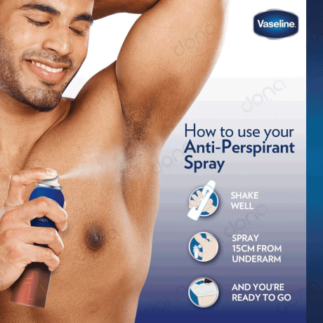 اسپری ضد تعریق مردانه Active Dry وازلین