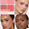 تست پالت رژگونه Toasty Peach هدی بیوتی