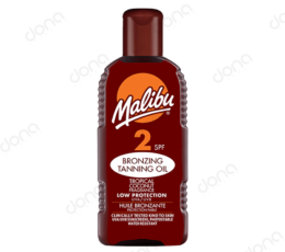 قیمت روغن برنزه کننده مالیبو SPF2
