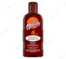 خرید روغن برنزه کننده مالیبو SPF4