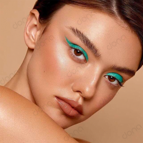 تست خط چشم رنگی گلدن رز