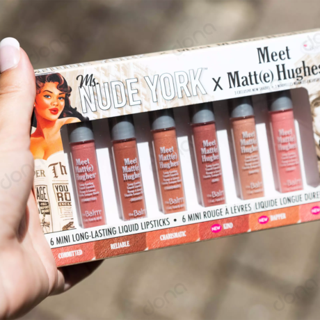 ست رژلب مایع دبالم مدل Nude York اصل