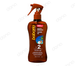 خرید روغن برنزه کننده باباریا SPF2