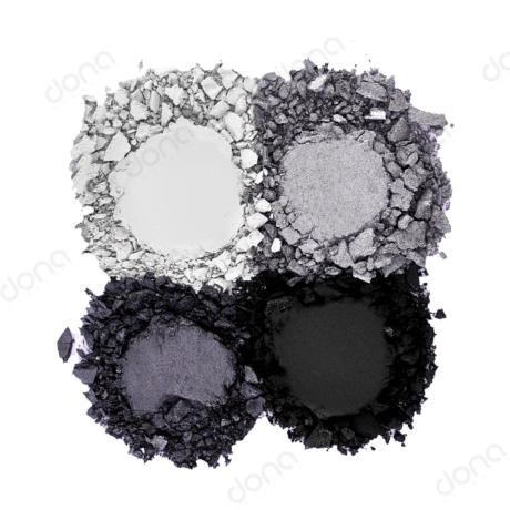 پالت سایه 4 رنگ فلورمار مدل 002 Black Dust اصل