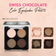 پالت سایه 4 رنگ فلورمار مدل 004 Swiss Chocolate