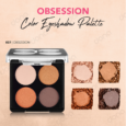 روش استفاده پالت سایه 4 رنگ فلورمار مدل 007 Obsession