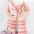 تست رنگ رژلب جامد نود لوک گلدن رز