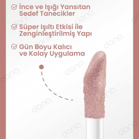 هایلایتر مایع اسمارت گلو گلدن رز