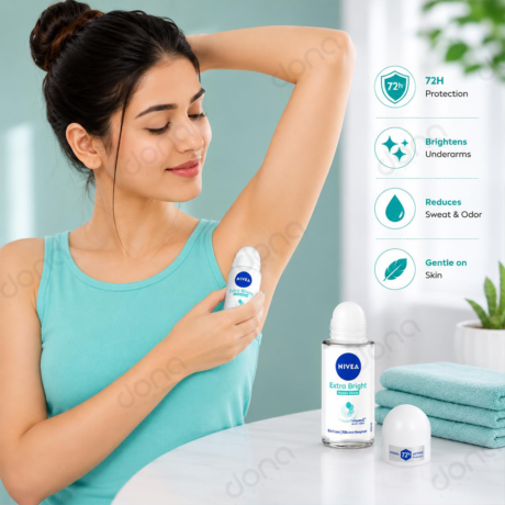 مام رول ضد تعریق Extra Bright نیوآ