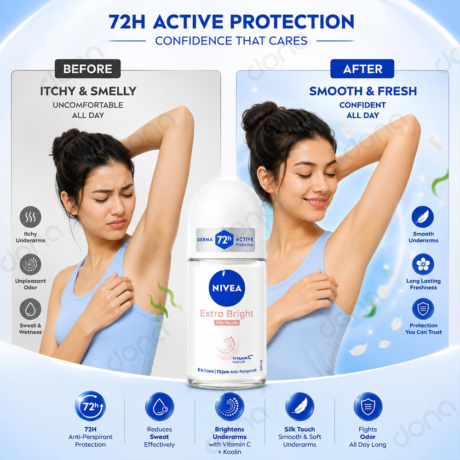 مام رول ضد تعریق Extra Bright نیوآ اصل